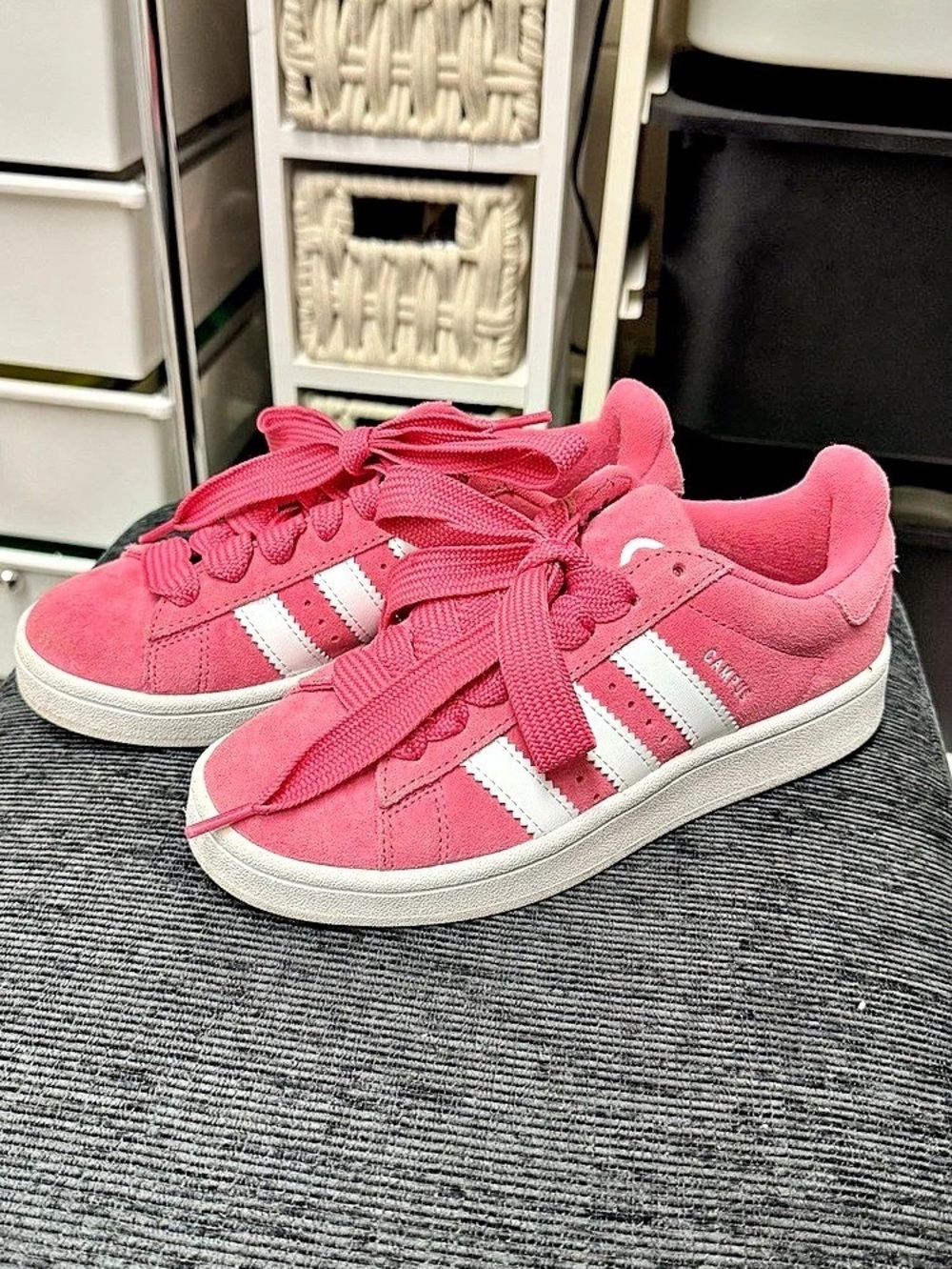adidas Campus 00s Pink & White Sneakers US 6